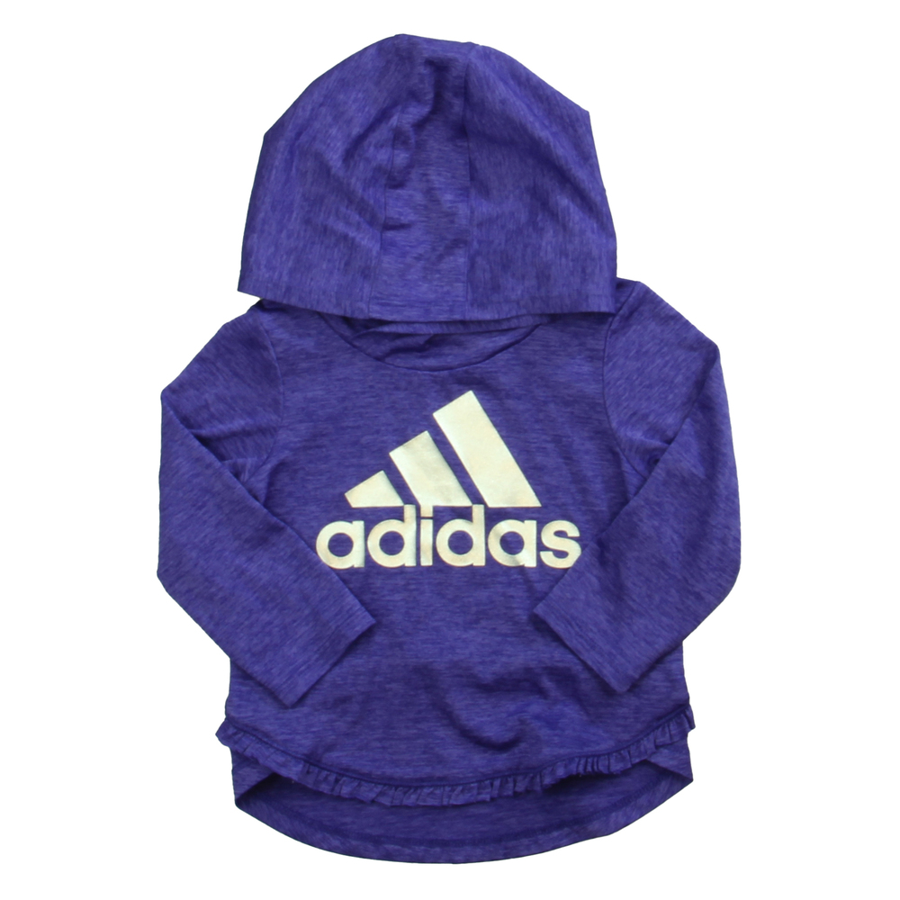Adidas Girls Purple | Silver Athletic Top size: 12 Months